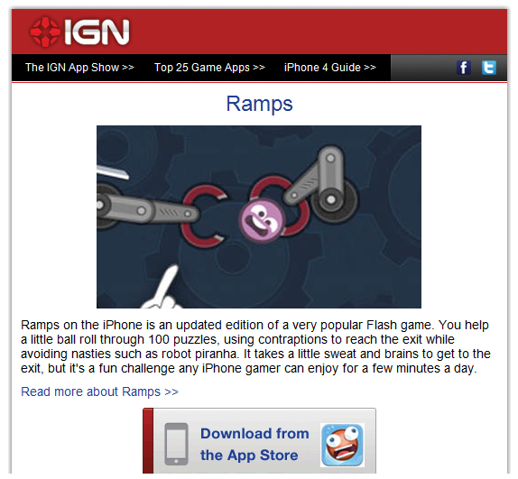 IGN iPhone Game of the Day