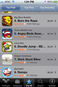 top ten app store